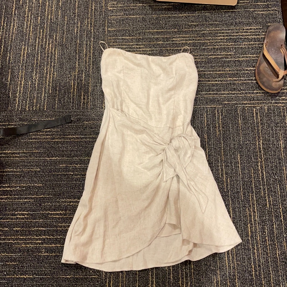 Tan dress